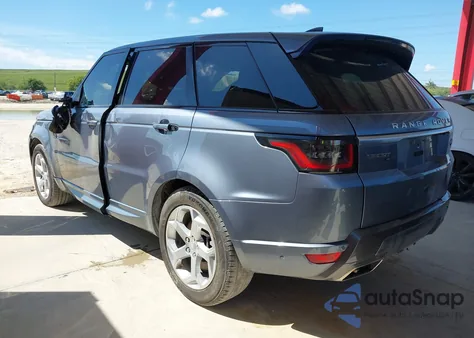 2020 Land Rover Range Rover Sport Hse Mhev из США, поврежденный, VIN SALWR2SU9LA876908